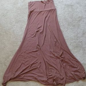 XS Lularoe maxi skirt